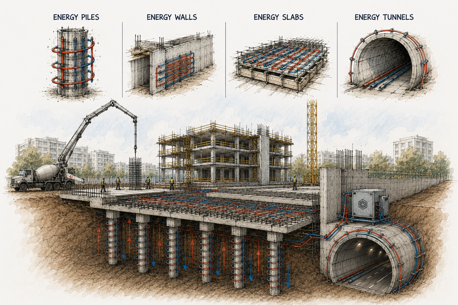Introducción a las estructuras termoactivas